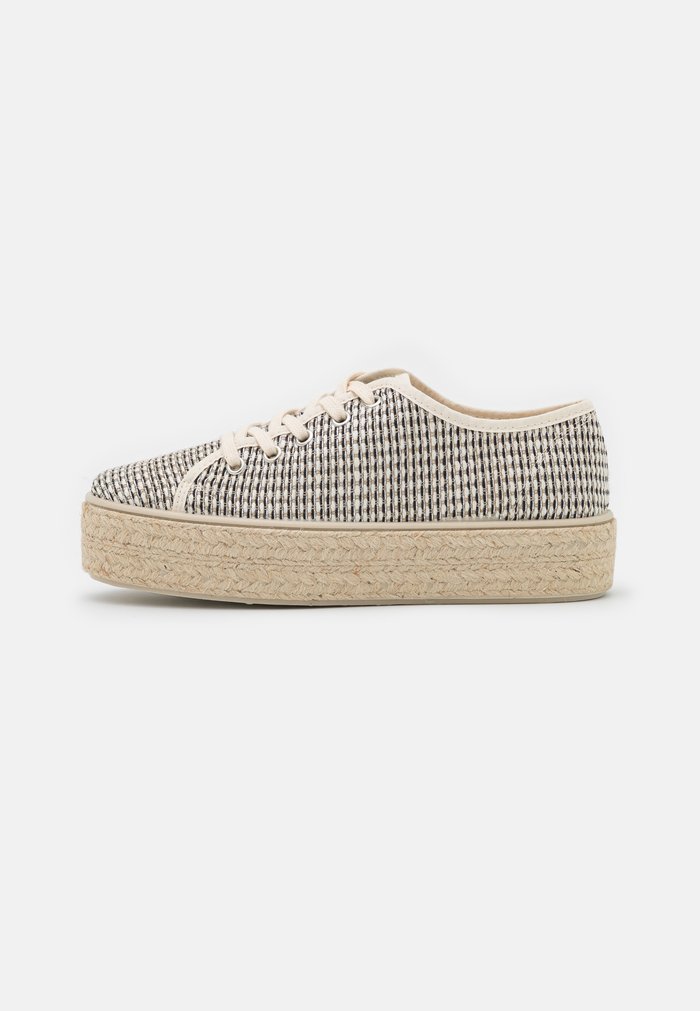 Chaussure Basse Anna Field Espadrillas Grise Femme | CME-7758250